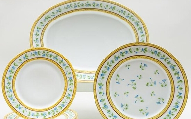 Raynaud Et Cie Limoges Porcelain Part Dinner Service in