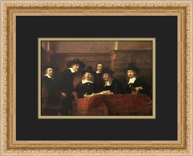 Rembrandt van Rijn The Syndics Custom Framed Print