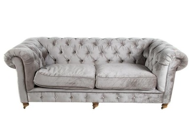 Restoration Hardware Tufted Upholstered Sofa
