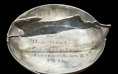 SAMPSON MORDAN & CO LTD; a George V hallmarked silver...