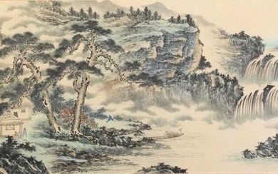 SHAN SHUI MOUNTAINOUS LANDSCAPE, CHINESE SCHOOL (20TH CENTURY)