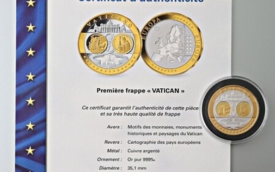 SOCIETE FRANCAISE DES MONNAIES Pièce en... - Lot 34 - Vasari Auction