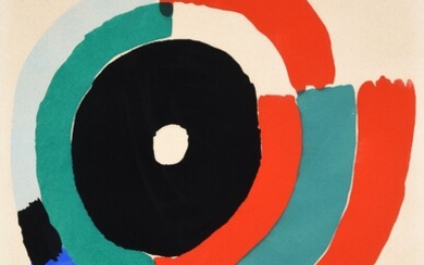 SONIA DELAUNAY (1885-1979)Les Illuminations d’Arthur Rimbaud, 1973Pochoir en couleurs, imprimé sur ArchesSigné au crayon en...