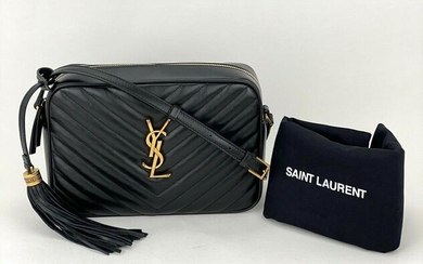 Saint Laurent Lou Matelassé Leather Tassel Quilted