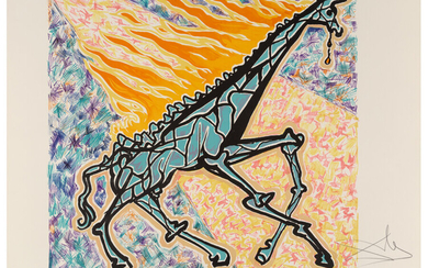 Salvador Dali (1904-1989), Le Girafe en Feu, from Le Jungle Humaine (1976)