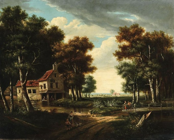 Scuola fiamminga della fine del XVII secolo, Paesaggio