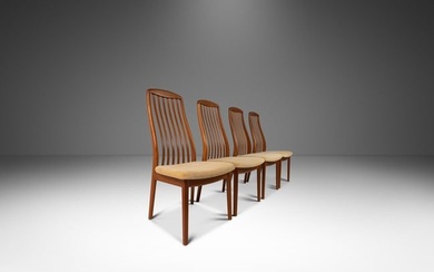 Set of Four (4) Danish Modern Dining Chairs by Preben Schou Andersen for Schou Andersen Mobelfabrik