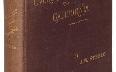 Steele Overland Guide to California, 1889
