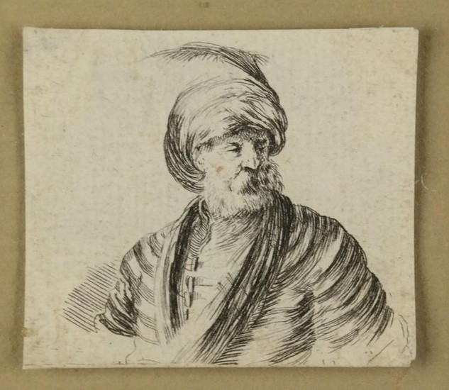 Stefano della Bella. Four studies. ca. 1645-1650.