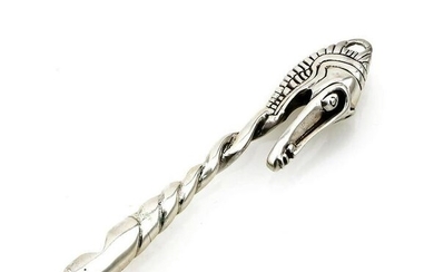 Sterling Silver Sculptured Whistle by Jessica Felix