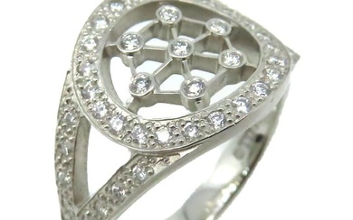 TIFFANY&CO Diamond Ring US#5 4.96g Diamond PT950 Platinum