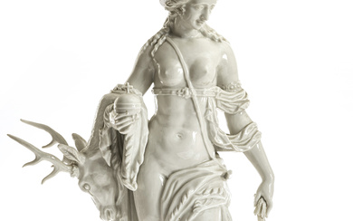 Tellus Bavarica (the so-called Bavarian Diana) - Nymphenburg, after the bronze figure by H. Gerhard
