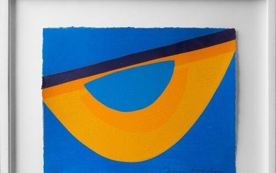 Terry FROST (1915-2003) Yellow and Blue for Bowjey, 2000 (Ke...
