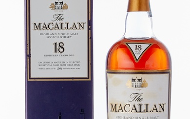 The Macallan 18 Year Old 43.0 abv 1994 (1 BT70)