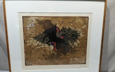 Théo Tobiasse 1/60 Abstract Framed Etching