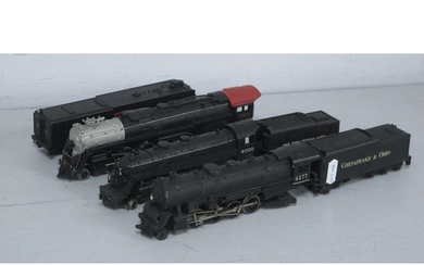 Three 'HO' Gauge U.S.A Outline Steam Locomotives, comprising...