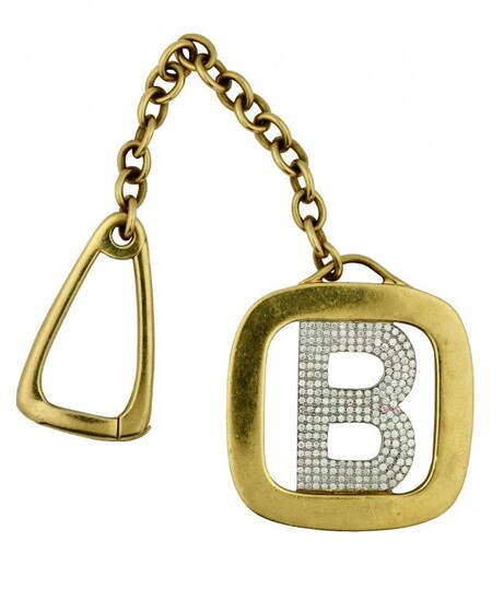 Tiffany & Co., Diamond Key Ring - Chain