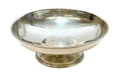 Tiffany & Co. Sterling Silver Footed Bowl #8010