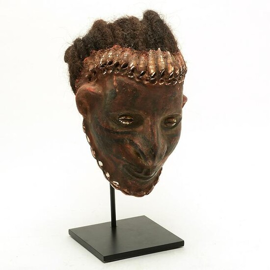 Tolai Tribe Papua New Guinea Over Modeled Human Skull