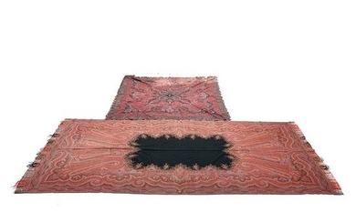 Two 19th Century Kashmiri Woven Textiles.