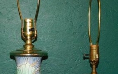 Two Oriental Porcelain Lamps