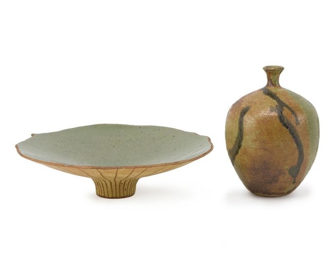 Two modern ceramic objects