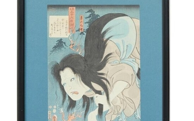 Utagawa Kunisada, woodblock print, c. 1852