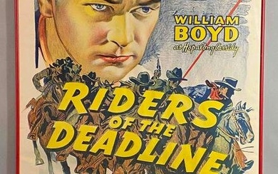 Variety Film Riders of the Deadline Movie Poster