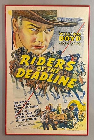 Variety Film Riders of the Deadline Movie Poster