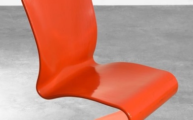 Verner Panton, A. Sommer / Thonet, Plywood Chair, model 275 S-Stuhl