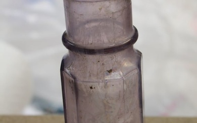 Vintage Amethyst Bottle