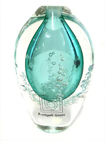 Vintage BLODGETT GLASS Art Glass Perfume Bottle