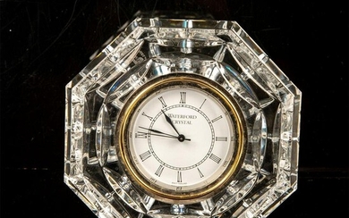Vintage Waterford Crystal Desk Clock