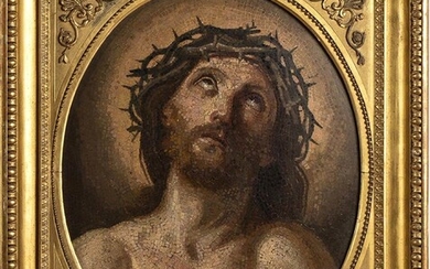 Visage du Christ (Ecce Homo) - Studio del Mosaico Vaticano, ALESSANDRO COCCHI (1696 - ca....