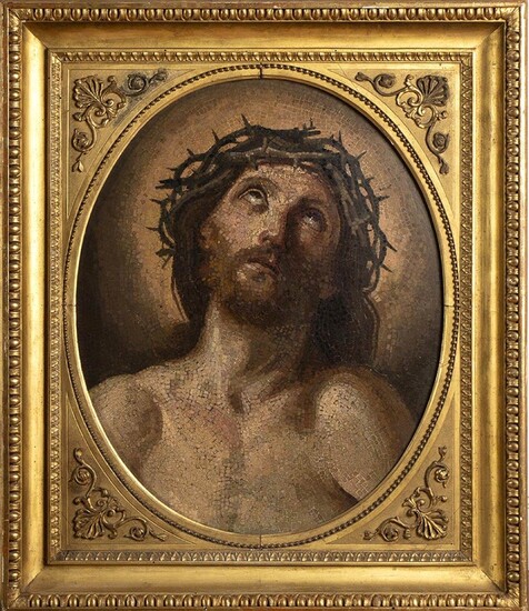 Visage du Christ (Ecce Homo) - Studio del Mosaico Vaticano, ALESSANDRO COCCHI (1696 - ca....