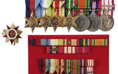 WWII Naval group of medals - Lt. Cdr C.A. Langton