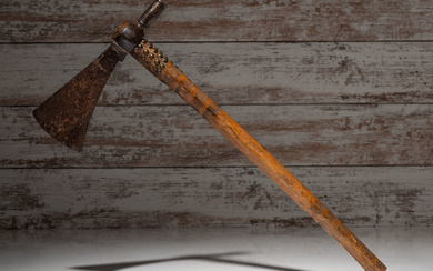 Western Plains Tacked Pipe Tomahawk