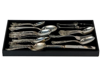 (lot of 25) Assorted sterling silver flatware