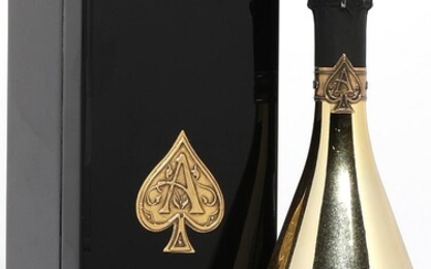 1 bt. Champagne Ace of Spades “Gold”, Armand de Brignac A (hf/in)....