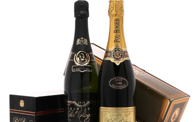 1 bt. Champagne “Cuvée Sir Winston Churchill”, Pol Roger 1988 A (hf/in)....