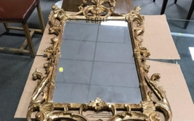 Pair of Rococo-style Giltwood Mirrors