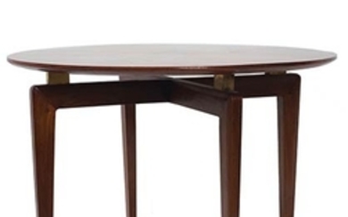 GIÒ PONTI Milan, 1891 - 1979 Mahogany wood table and...