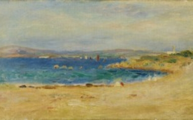 LES BORDS DE LA MEDITERRANÉE, Pierre-Auguste Renoir