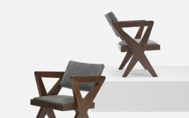 Pierre Jeanneret, armchairs, Tagore Theater, Chandigarh