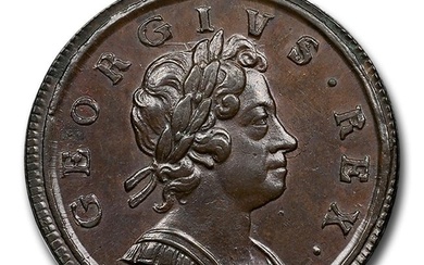 1717 Great Britain Half Penny