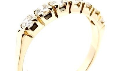 18 kt. Yellow gold - Ring - 0.70 ct Diamond
