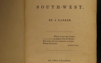 1835 RARE Southwest FRNOTIER Western Ingraham Americana