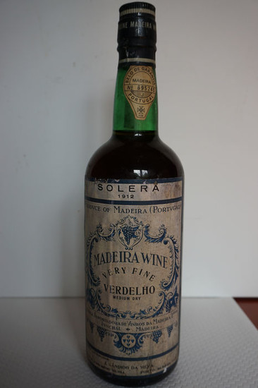 1912 Solera Verdelho - Adega Exportadora de Vinhos da Madeira - Madeira - 1 Bottle (0.75L)