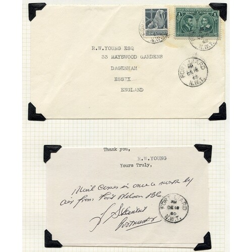 1950's-60's collection of covers from the Canadian Arctic mo...