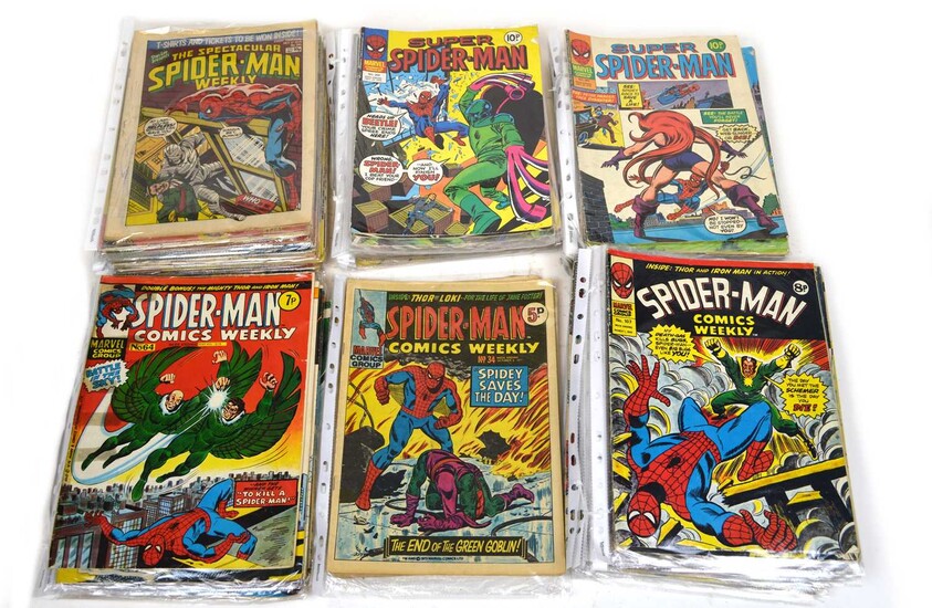 1970's Spider-Man comic books